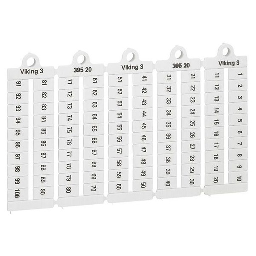 [LEG039520] Repere P.6 1 A 100 Hoz. legrand 039520