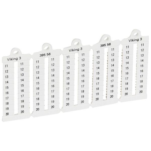 [LEG039556] Repere P.5 11 A 20 Vert. legrand 039556