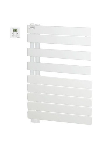 [ACOVA-TFL050-055/GF] Acova - Fassane Spa Asym EL gauche,cde RF, Blanc RAL 9016, 500W H828 - TFL050-055/GF