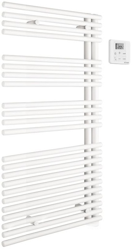 [ACOVA-TLNL-050-50/GF] Acova - Cala Asymétrique EL gauche, cde RF, Blanc RAL 9016, 500W, H - TLNL-050-50/GF