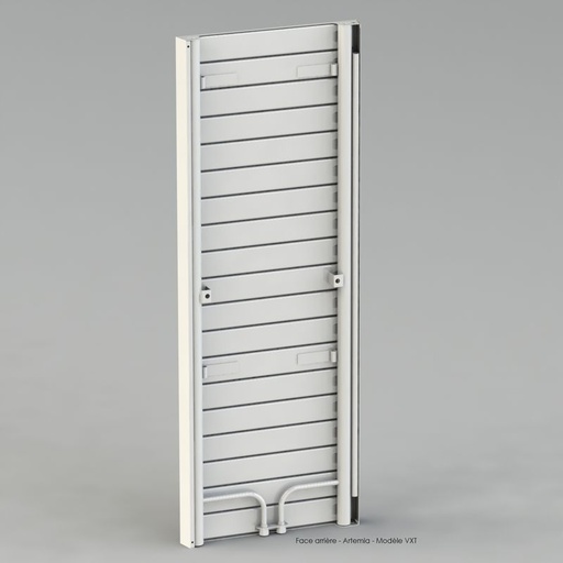 [ACOVA-VXT-141-052] Acova - Artemia EC V face lisse, Blanc RAL 9216, 658 W, H 1427 mm / - VXT-141-052