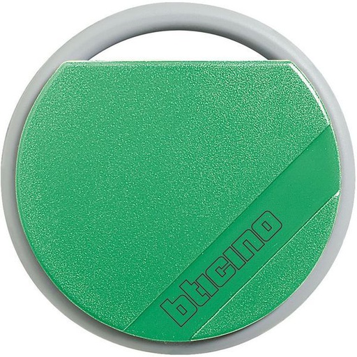 [BT348202] Badge Resident Vert - Bticino 348202