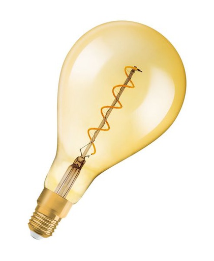 [OSR091993] LED 1906 cla28 fil spiral gold E27 5w 300lm - 091993