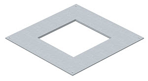 [OBO7400505] Plaque d'adaptation UZD 350 DUG 350-3 4 7400505