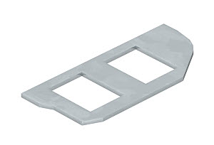 [OBO7407620] Plaque de montage MPRM2 2A 7407620
