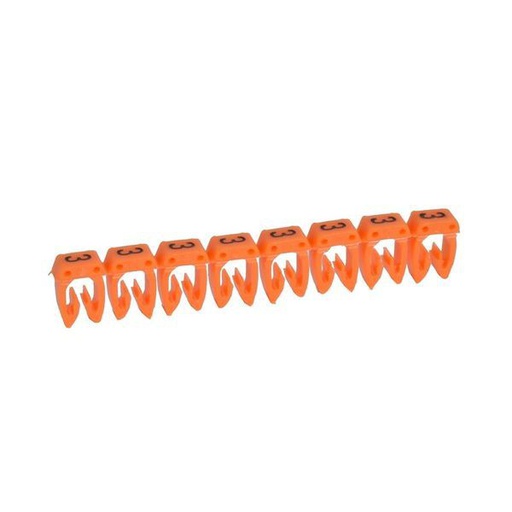 [LEG038103] Cab 3 Repere 0,15/0,50 3 Orange legrand 038103