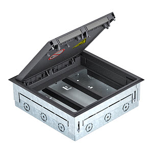 [OBO7427475] Kit boitier de sol complet SFB GES9 7011 BS 7427475