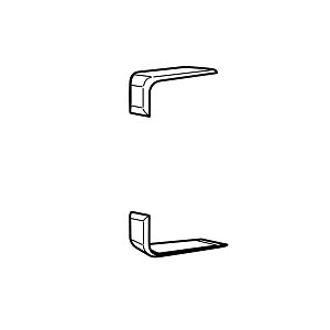 [OBO6132912] Cache jonction de socle CL JO9055 blc 6132912
