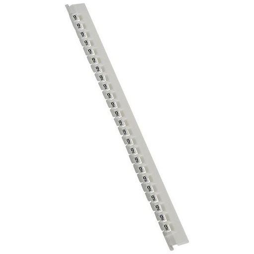 [LEG037803] Memocab Blanc Chiffre 9 legrand 037803