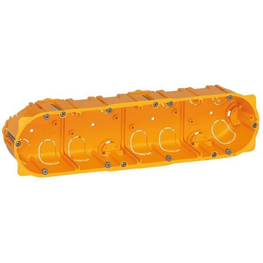 [LEG080044] Boîte Multiposte Batibox Cloisons Sèches 4 Postes 8 À 10 Mod legrand 080044