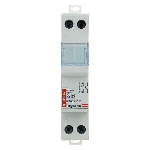 [LEG005816] C/Ct Ind.1P+N 400V 8,5X31,5 legrand 005816