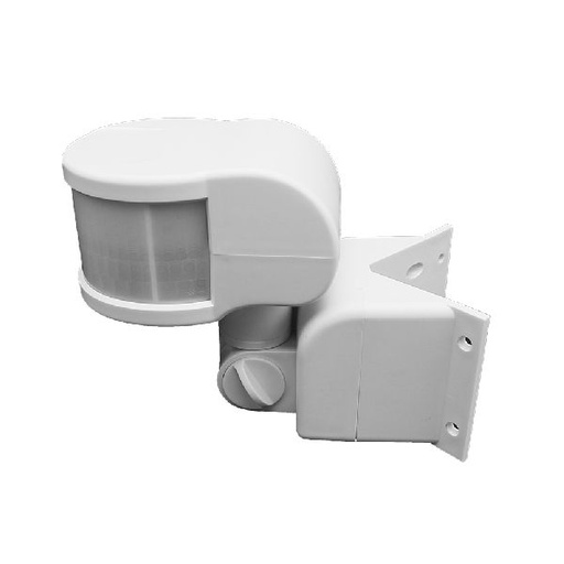 [OPT-7313] Detecteur De Mouvement Pir Ip44 Ac220-240V D:16M 300° Lux:10-2000 7313