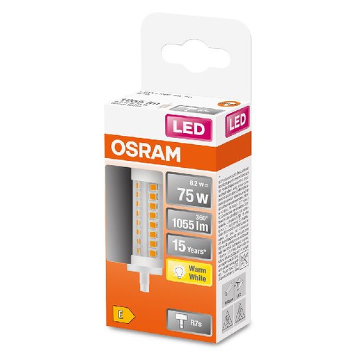 [OSR432611] LED Star LINE 78 CL 75 non-dim 8W/827 R7S - 432611