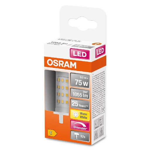 [OSR432512] LED SuperStar LINE 78 CL 75 dim 8,5W/827 R7S - 432512