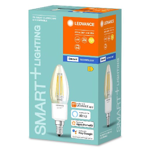 [OSR486102] Ledvance Smart+ BT FIL B40 E14 dim 470lm - 486102