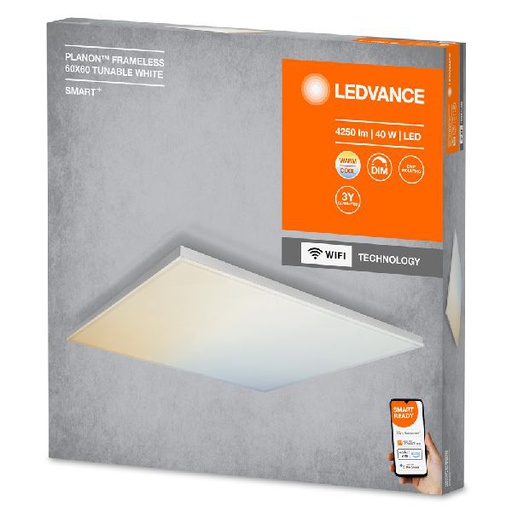 [OSR484436] Ledvance Smart+ WF PlanonFrameless 60x60 TW 3400lm - 484436