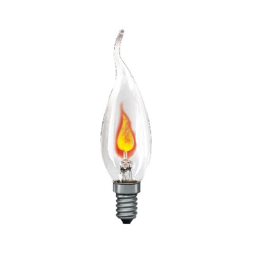 [PAU53003] Flamme Scintillante 3W E14 130mm 35mm Clair