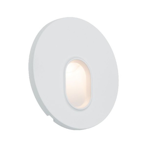 [PAU92924] Kit Enc mur rond 1x1,7W 2700K 230 V blanc /plastique