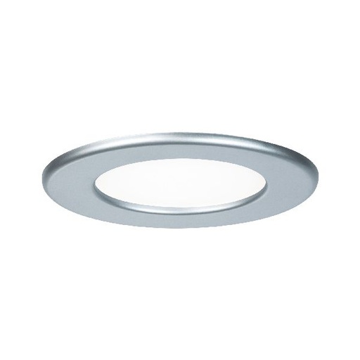 [PAU92070] Kit encastrés Quality Panel rond LED 1x6 W 4000K 230V 115mm Chrome mat/plastique