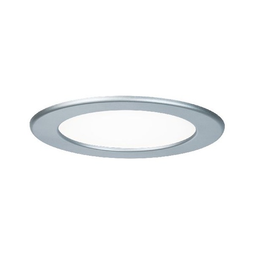 [PAU92071] Kit encastrés Quality Panel rond LED 1x12W 4000K 230V 170mm Chrome mat/plastique