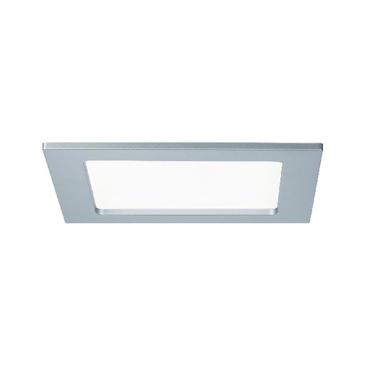 [PAU92077] Kit encastrés Quality Panel carré LED 1x12W 4000K 230V 165x165mm Chr Dép/plast