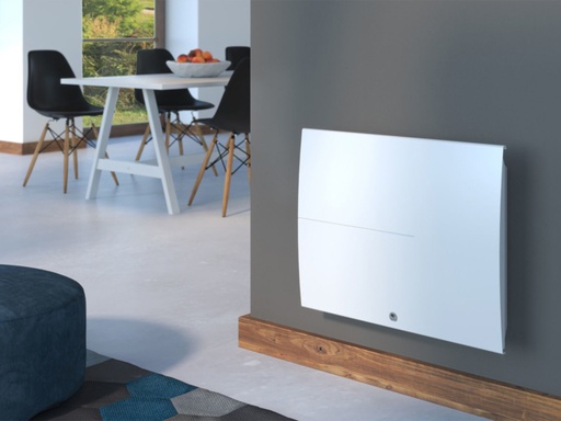 [THE479315] Radiateur chaleur douce Ténérife horizontal blanc 1500W