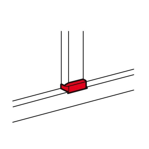 [LEG010735] Dérivation Plane Vers Goulotte Dlp Monobloc Largeur 80Mm B legrand 010735