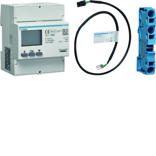 [HAG-XEVA433] Witty accessoire Kit comptage MID pour XEV1R triphasé, livré avec connecteurs XEVA433