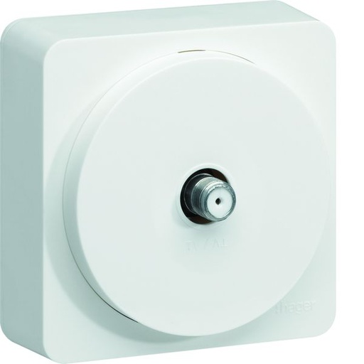 [HAG-WJC259B] ateha Prise TV type F complet WJC259B