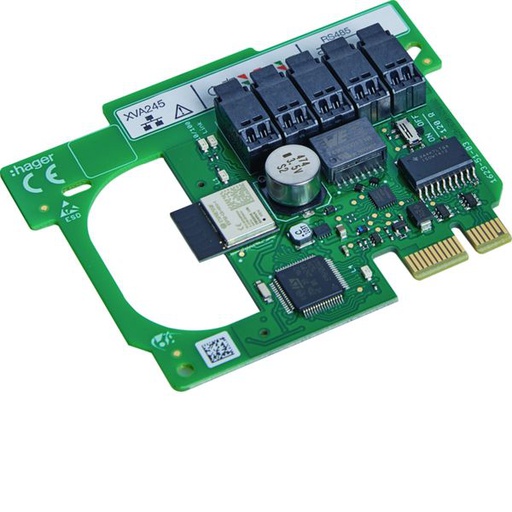 [HAG-XVA245] Carte de communication Ethernet, wifi, modbus pour borne de recharge witty one XVA245