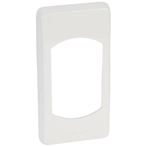 [LEG068630] Plaque 1 Module Blanc Yesterday legrand 068630