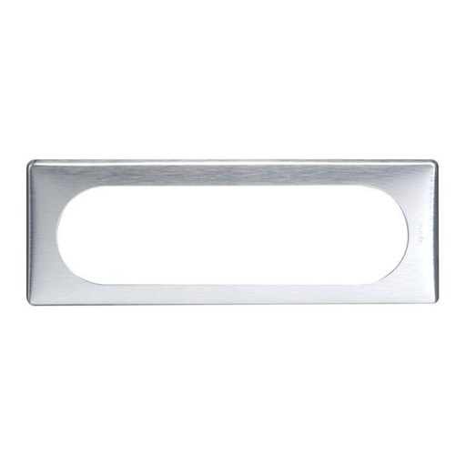 [LEG068926] Plaque 3P Etendue Aluminium legrand 068926