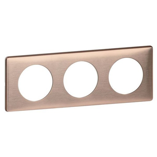 [LEG068993] Plaque Metal 3P Copper legrand 068993