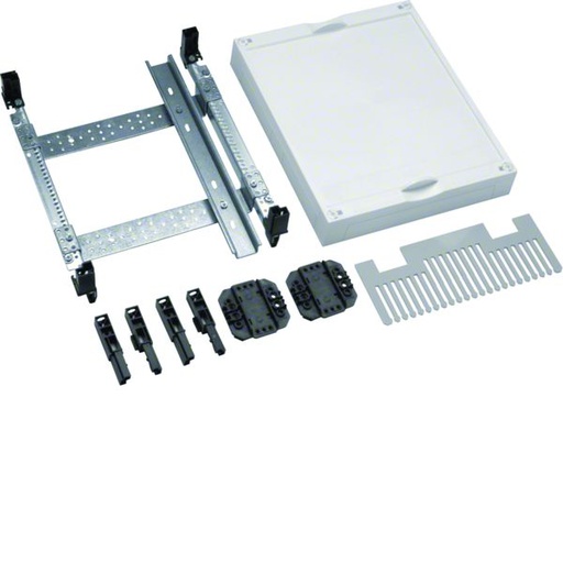 [HAG-UD21A2] Unité équipement univers l250mm h300mm 1 travée bornier vertical 17 modules UD21A2