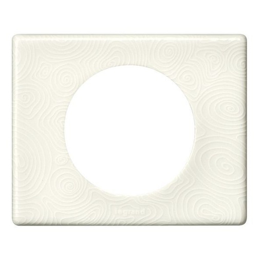 [LEG069351] Plaque Céliane Matières 1 Poste Finition Songe ( Porcelain legrand 069351