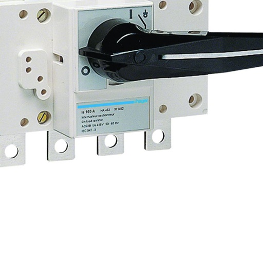 [HAG-HA452] Interrupteur coupure apparente 4P In160A Ue380 - 415Vac Poignée rotative longue HA452