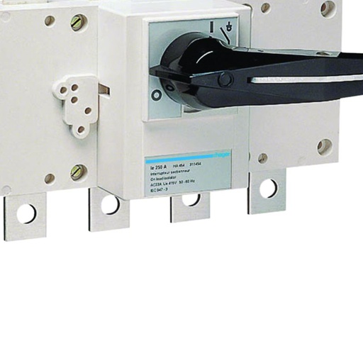 [HAG-HA454] Interrupteur coupure apparente 4P In250A Ue380 - 415Vac Poignée rotative longue HA454