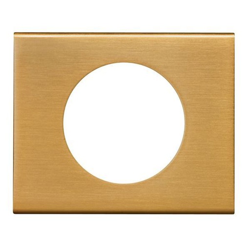 [LEG069131] Plaque Céliane Matières 1 Poste Finition Bronze Doré legrand 069131