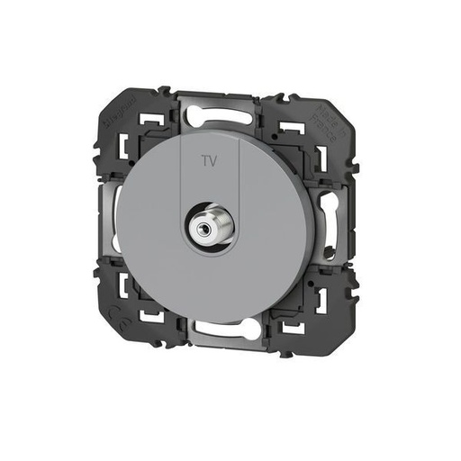 [LEG095253] Dooxie Prise Tv Type F Aluminium Composable legrand 095253