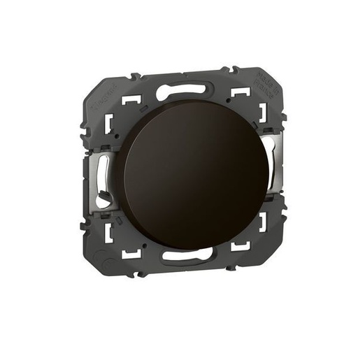 [LEG095264] Poussoir Simple Dooxie 6A 250V~ Finition Noir Blister legrand 095264