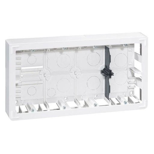 [LEG080278] Cadre Saillie Profondeur 46 Mosaic Pour 2X10 Modules Et Supp legrand 080278