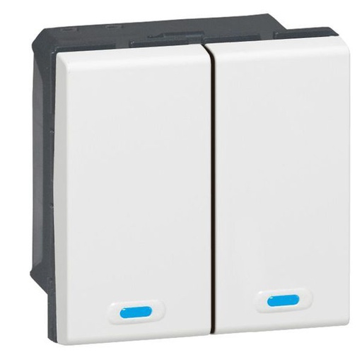 [LEG078494] Cde Knx Mosaic Type Poussoir 2 Dir legrand 078494