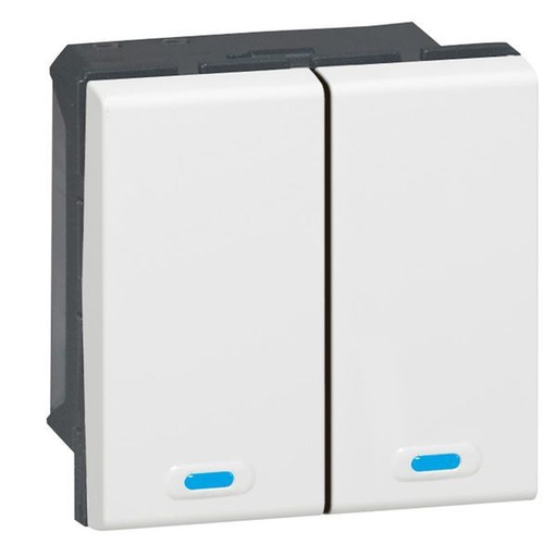 [LEG078496] Cde Knx Mosaic Type Inter 2 Dir legrand 078496