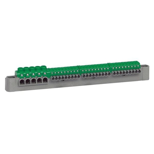 [LEG405055] Bornier De Terre A Connexions Auto 5+27 Pour Coffret 13M legrand 405055