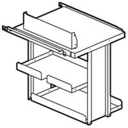[LEG047290] Chassis Coulissant Armoire Pc legrand 047290