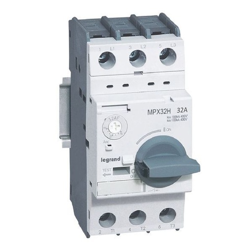 [LEG417335] Mpx 32H Disjoncteur Moteur Magneto Thermique 22-32A 50Ka legrand 417335