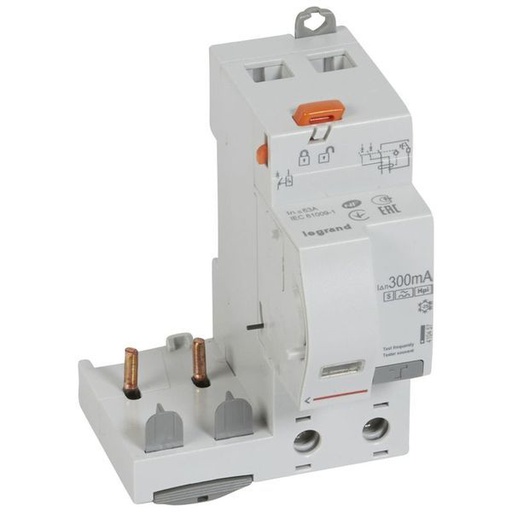 [LEG410457] Dx3 Bloc Differentiel 2P 63A F-S 300Ma legrand 410457