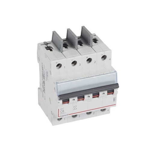 [LEG414425] Disjoncteur Bipolaire 4 Modules Courbe B 8A 800V Dc legrand 414425