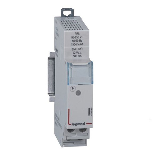 [LEG414945] Alimentation Modulaire Ems Cx³ 500Ma 12V= Stabilisé 1 Modu legrand 414945