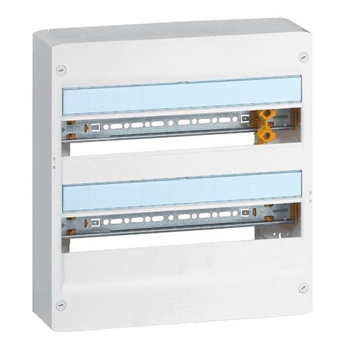 [LEG401222] Coffret Drivia 18 Modules 2 Rangées Ip30 Ik05 Blanc Ral900 legrand 401222